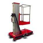 26.65 Ft 286 Lb Aluminum Alloy Single Mast Aerial Work Lifting Platform Mobile