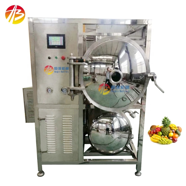 Commercial Pet Food Vacuum Freeze Drying Machine with Silicone Oil/Electric Heating