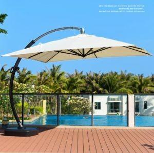 Quality UV Protection Aluminium Cantilever Umbrella OEM 9 Foot Aluminum Umbrella wholesale
