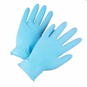 Quality Powder Free Disposable Nitrile Gloves , Nitrile Medical Gloves Touch Softly wholesale