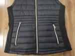 Black White Lightweight Quilted Puffer Vest Womens Long Short