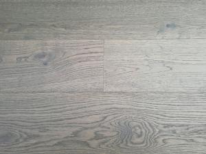 Quality Character Grade European Oak engineered wood flooring with gray stained wholesale