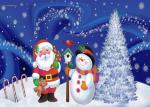 High Quanlity Living Room Christmas Holiday Anti-slip Design Area Rug and Mat