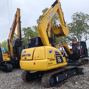 Quality Earthmoving Used Komatsu Excavators Heavy Machine PC70-8 7T wholesale
