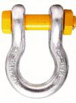 1.25 Inch WLL 12 Tonne Wide Body Shackles Steel Safety Pin Bow Shackle