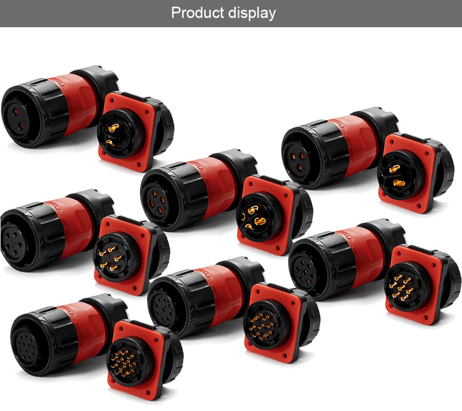 Stable Performance Low Voltage Power Cable 4 Pin Power Plug for Live Stage Equipment