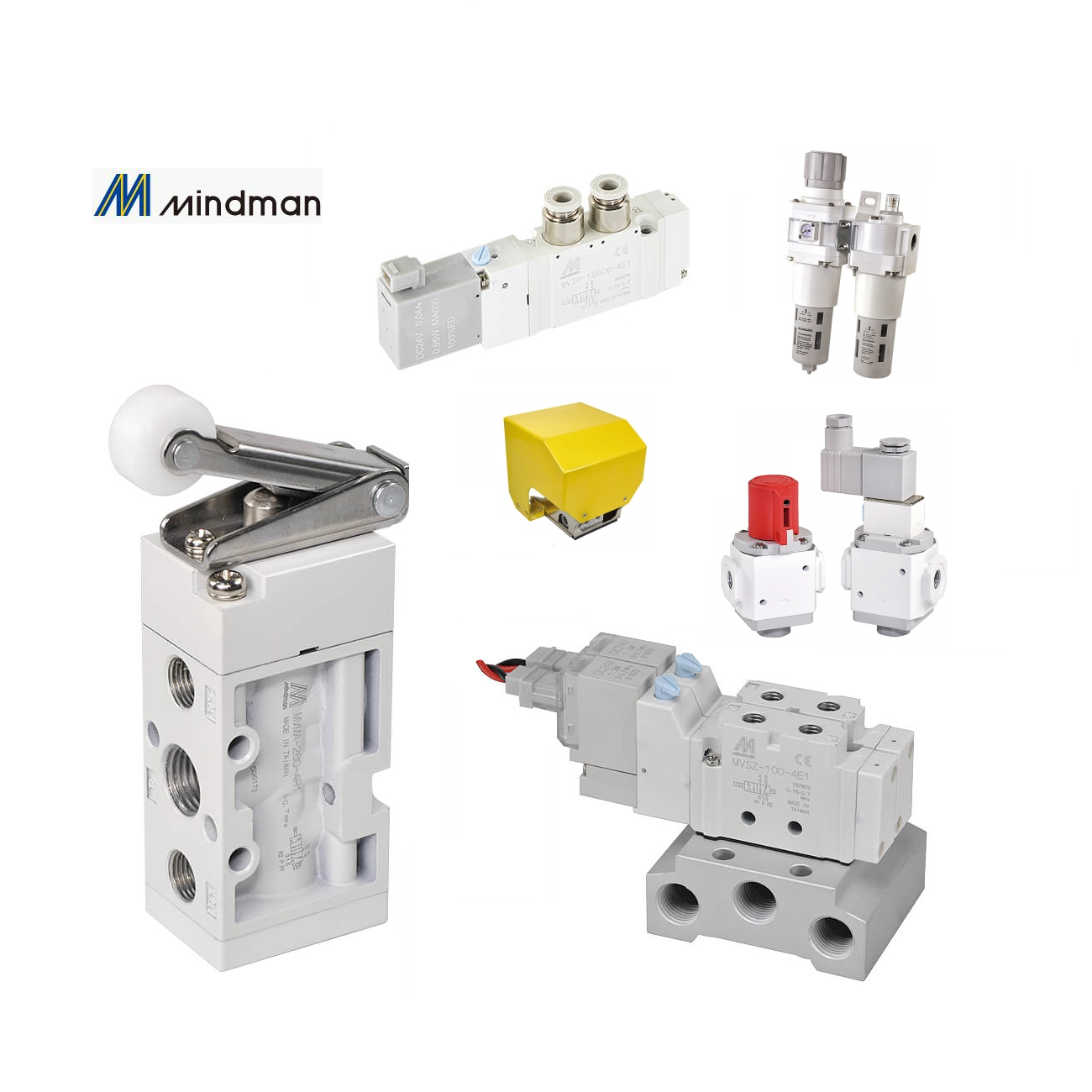 New and original Control valve for -Mindman- MVSY-156-4E1-DC24V