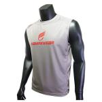 Grey Casual Sport Clothes Sleeveless Running Tank Tops Custom Design