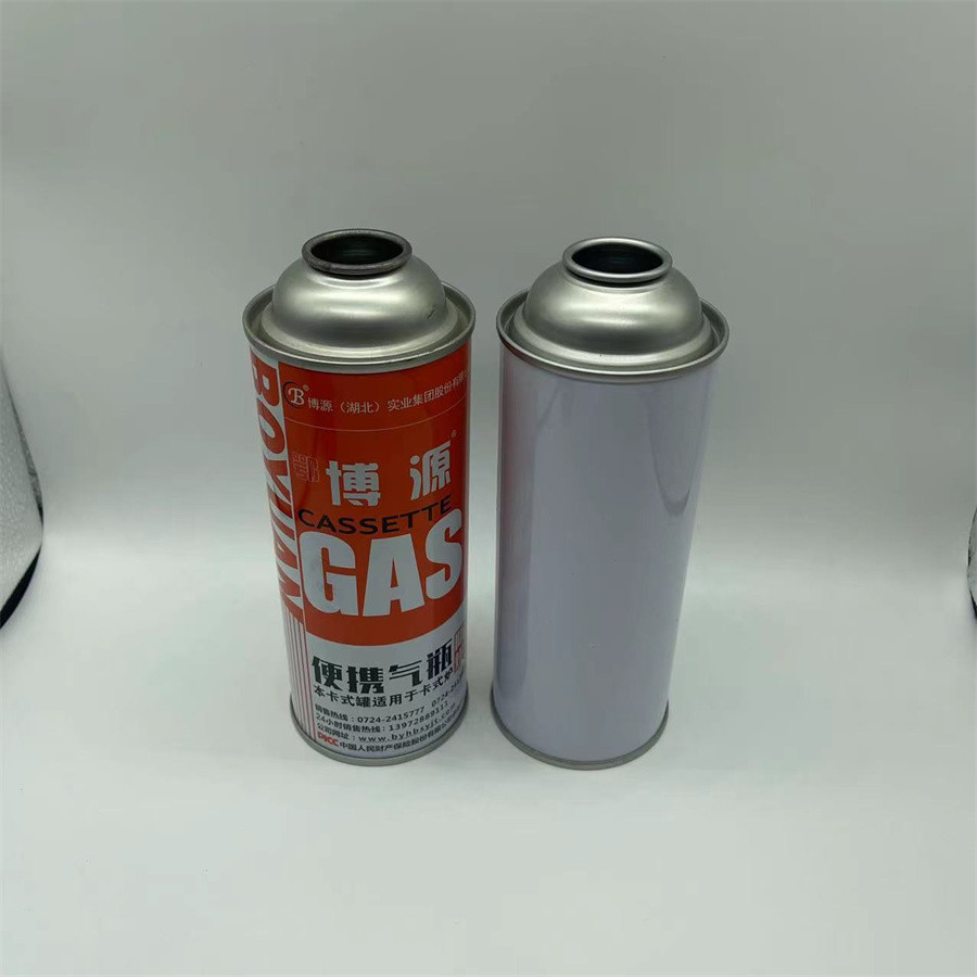 Straight Wall Butane Gas Vessel with Customized Logo and Custom Design