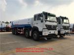 High Strength Liquid Tank Truck 30000L Water Tank Truck 30m3 With Spray Gun