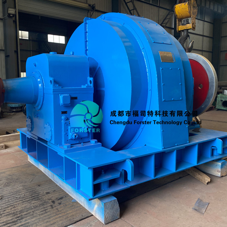 100m Hydro Pelton Turbine Generator Water Wheel Power