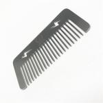 Custom cool innovative men gift, engraved stainless steel credit card sized comb