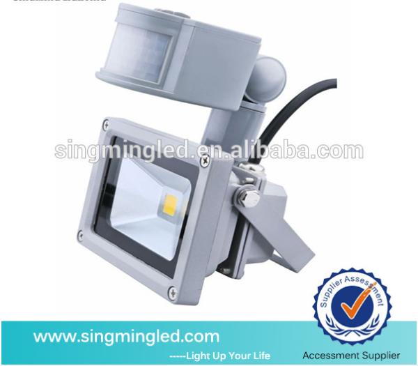 10w 30w Epistar Chip sensor led flood light IP65 outdoor led flood light CE RoSH