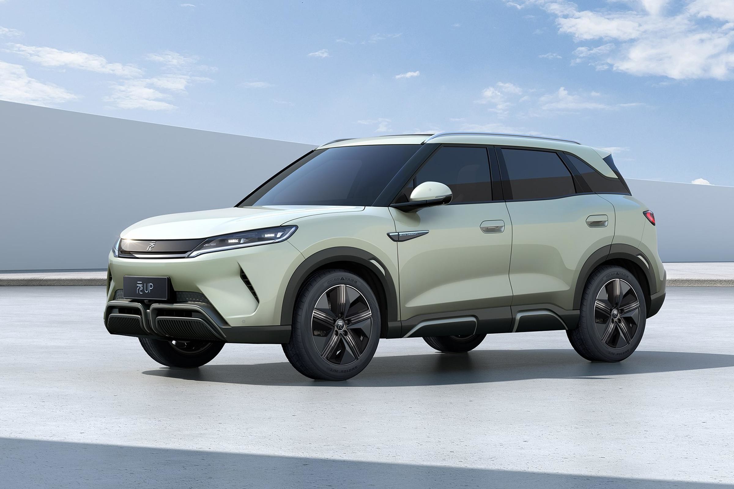 BYD Yuan Up Advanced Interfaces And Wireless Technology For Efficiency