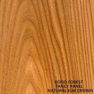 Quality Fancy Natural Elm Crown Wood Veneer Plywood MDF Chipboard Standard Size 2440*1220mm For Door And Furniture E1 E0 P1 P2 wholesale