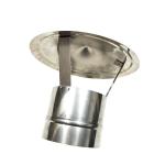 EN 1856-1 6" Triangle Chimney Flue Rain Caps For Wood Burning Stove