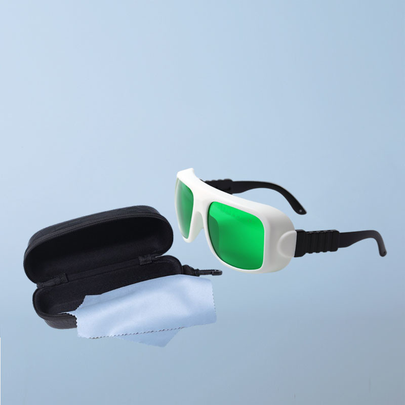 High Protection Laser Safety Glasses Protective Eyewear 600-700nm OD 6+ With CE EN207