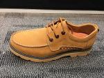 Suede Leather Lace Up Sneakers Sport Shoes , Mens Flat Sole Shoes Casual Shoes