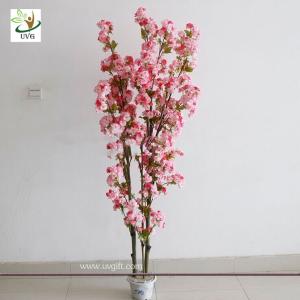 Quality UVG CHR090 3ft Pink cherry flower wedding tree for table centerpiece indoor decoration wholesale