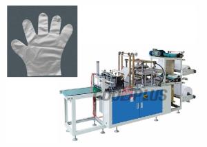 Quality Touch Screen PE Plastic Hand Gloves Manufacturing Machine Easy Operation wholesale