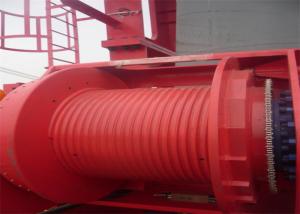 Quality Customized Lebus Drum Grooved Sleeves Red For Wire Rope Winch wholesale
