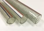 High Grade PVC Steel Wire Hose 3mm - 21.5mm Thickness For Drinking Water