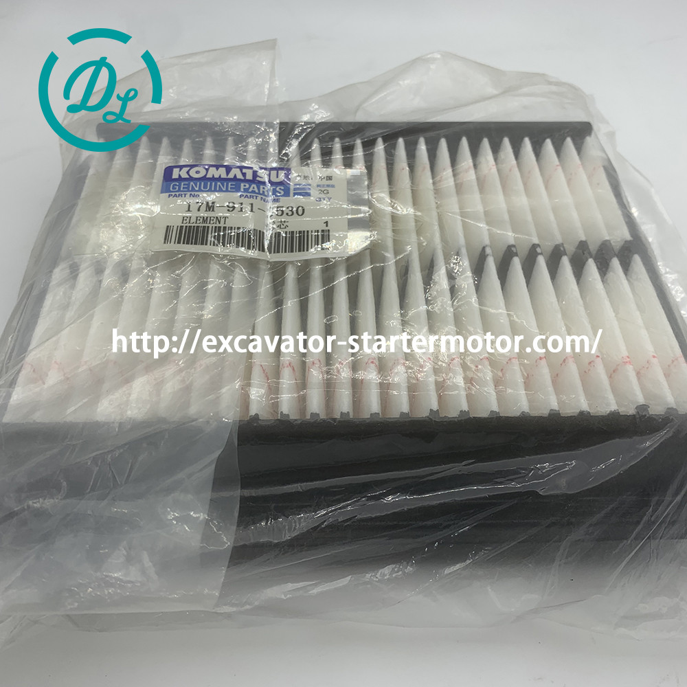 17M-911-3530 Air Filter 014300-5090 Excavator Filter PC200-7 PC200-8