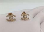 Logo Earrings in 18K Yellow Gold with Dropping Pearl Fashion Lady Jewelry Global