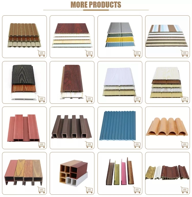 Other Wall Board PVC Wall Decor Interior Slat WPC Wall Panel with Customized Size 192*11mm