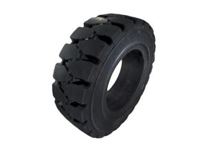 Quality 15x4.5-8 Solid Forklift Tires 301 Deep Groove Block Pattern 6.50 Rim wholesale