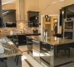 Customized Veneer Color Lacquer Surface Treatment for Kitchen Furniture