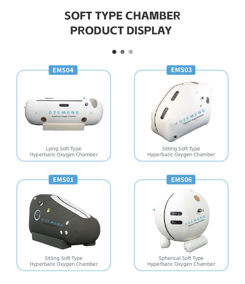 EMS04 Noise Level Less Than 63 DB Hyperbaric Oxygen Therapy Chamber for Rehabilitation
