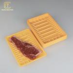 Hengmaster Plastic Disposable Vegetable Tray Yellow Color