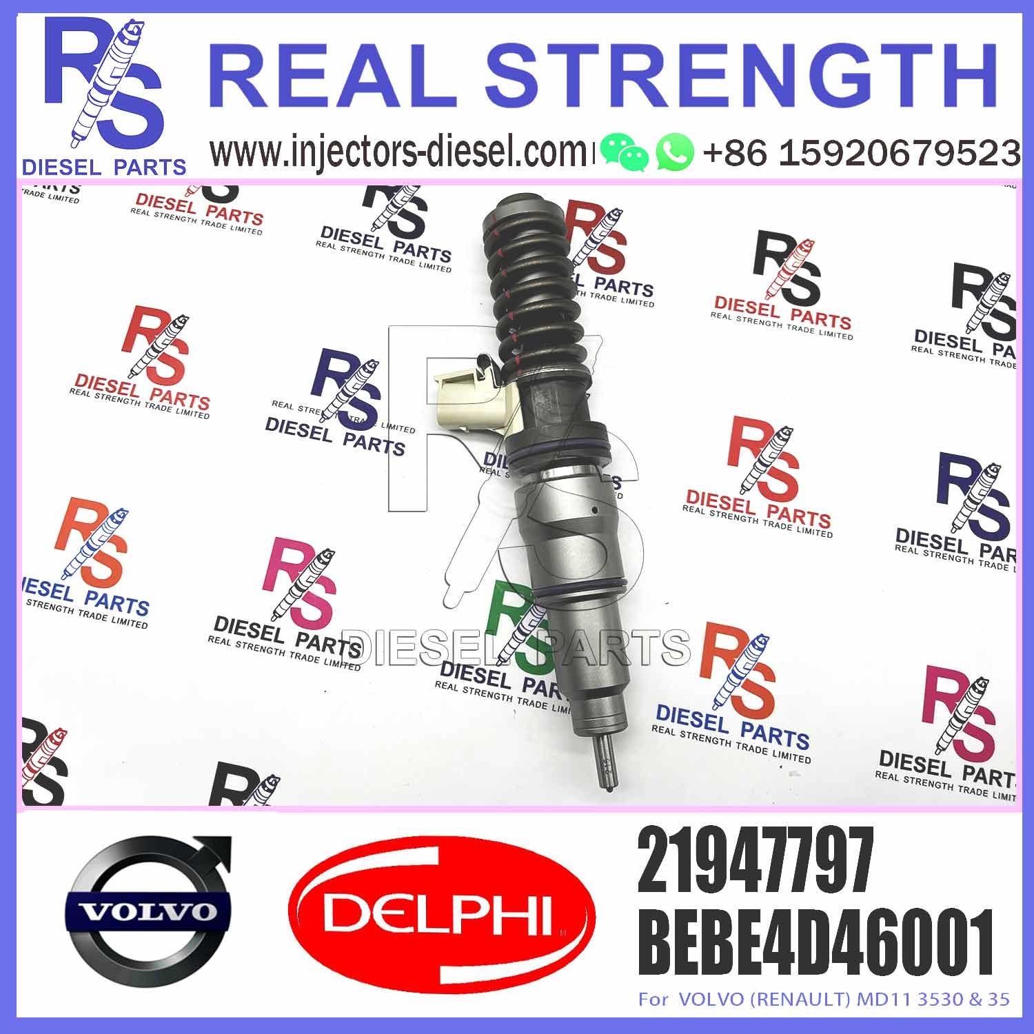 21582094 21582096 21582098 21582101 ELIC Engine Common Rail Fuel Injector 21586282 21644596 21698153 21947757 21947762