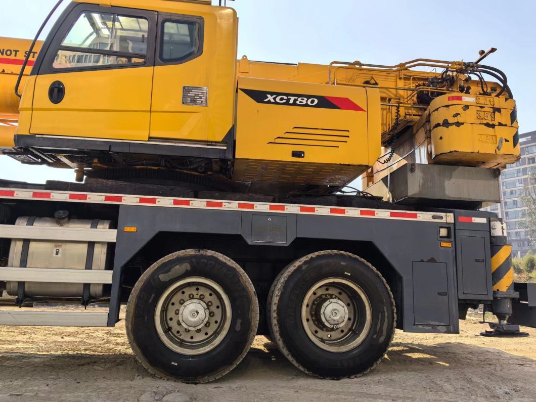 Xc Mg Mobile Truck Crane Hydraulic Crane 80 Tons for Sale