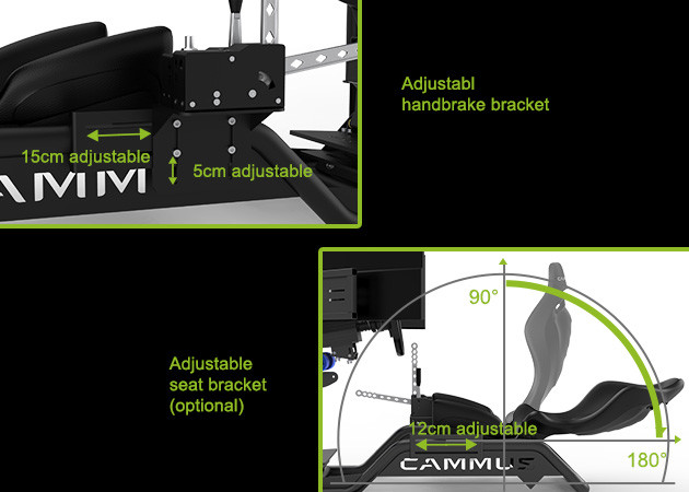 15Nm PC Multifunctional Car Racing Simulator