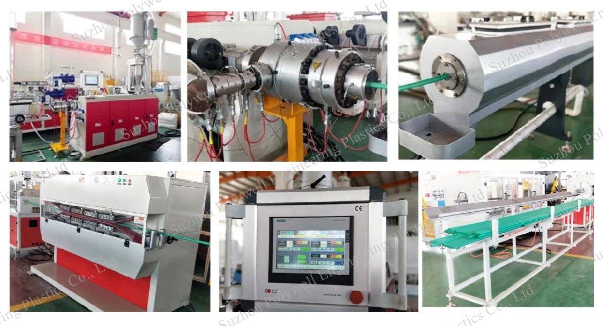 Double Screw Plastic Pipe Extrusion Machine PVC UPVC CPVC Water Pipe Production Extruder