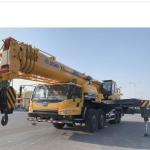 Industrial Heavy Duty Hydraulic Jib Mobile Crane Truck Mounted 234 Feet 20 ton