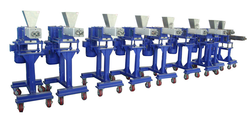 Talc Powder Twin Screw Feeder , Automatic Screw Feeder With Exhaust Vent