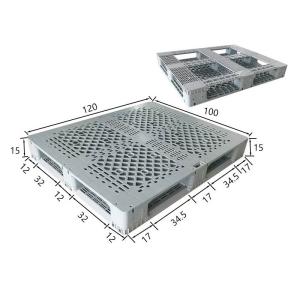 Quality Heavy Duty Light Recycled Plastic Pallet Double Face wholesale