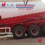 3 Axle 60cbm Cement Tanker Truck CCC Dry Bulk Cement Tanker