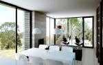 Prefab Steel Frame Luxury Prefabricated Houses Uruguay Modern Design Bungalow