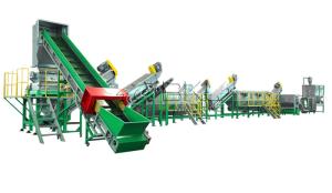 Quality Plastic Recycling Lines 1000Kg/H Stainless Steel PE Film Washing Line wholesale