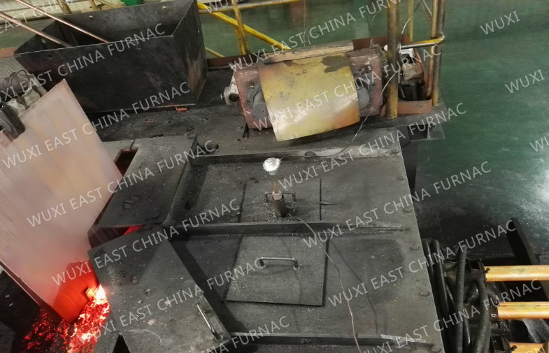 Copper Rod Continuous Casting And Rolling Line , Billet Continuous Casting Machine