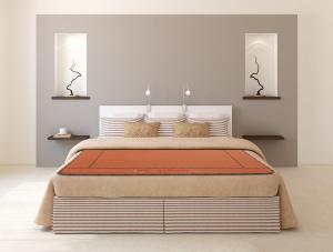 Quality Flexible Far Infrared Mat Electric Mattress Pad Heat Resistance For House wholesale