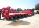 2 Axle 3 Axle 80 Ton 60ton Q235 Steel Low Bed Semi Trailer