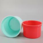 Plastic Double Wall Layers 80g Face Sleeping Hair Cream Jar