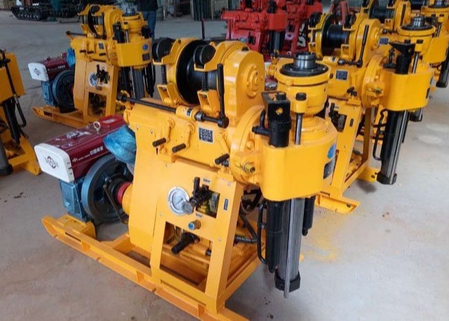 Professional Portable Borehole Drilling Machine For 200m Deep Water
