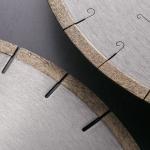 350mm 400mm Diamond Cutting Disc for Marble Straight Smooth Edge High Speed