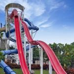 Aqua Park Summer Water Games Play Equipment Big Fiberglass Slide